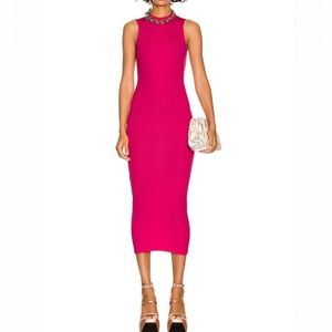 Alix NYC Medium Pink Midi Dress New without tag
